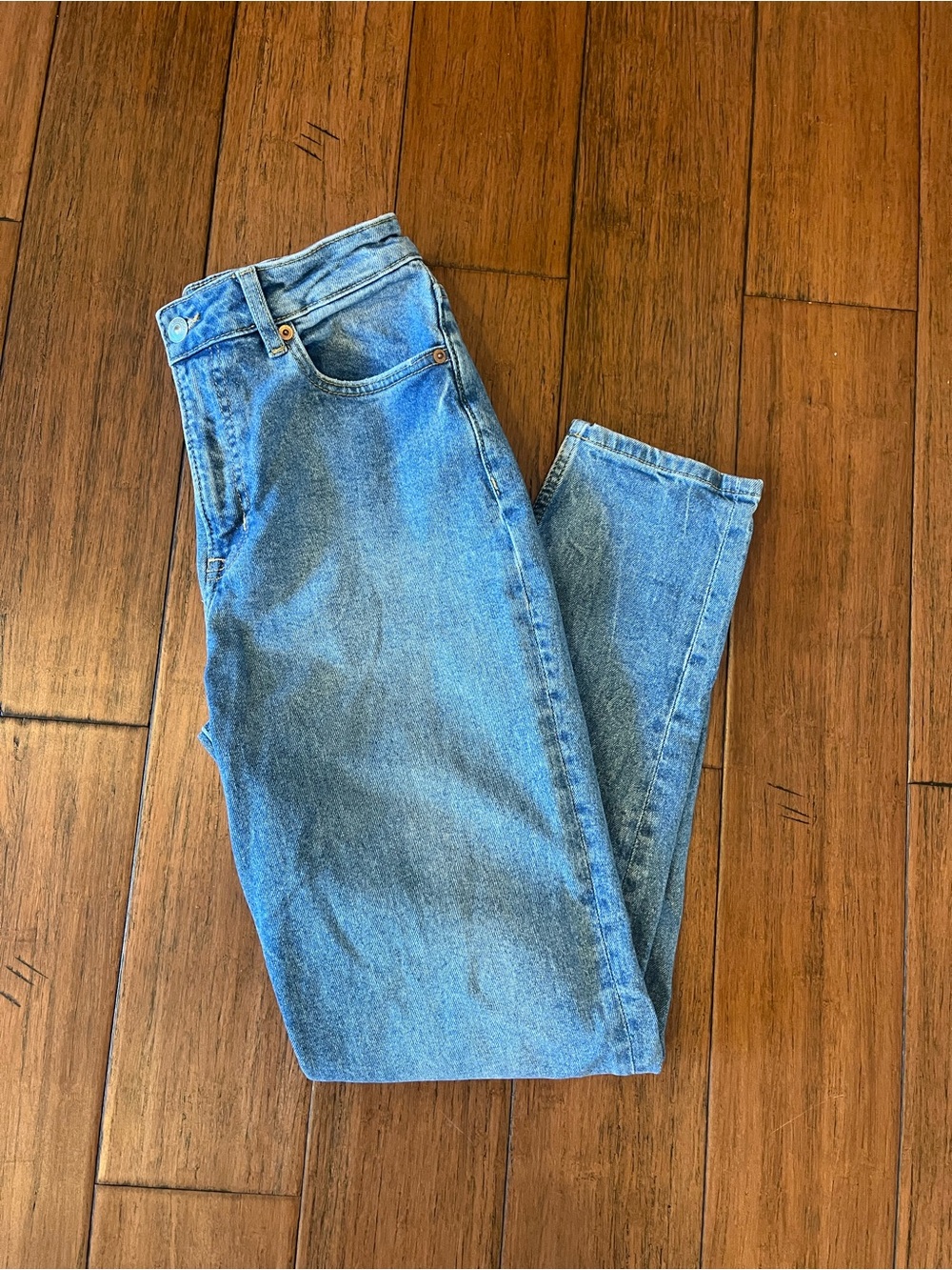 H&M High Rise Straight Jeans - Picture 1 of 10